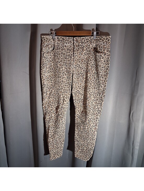 Knox Rose Pants - Knox Rose Women's Leopard Print Pants Size 16